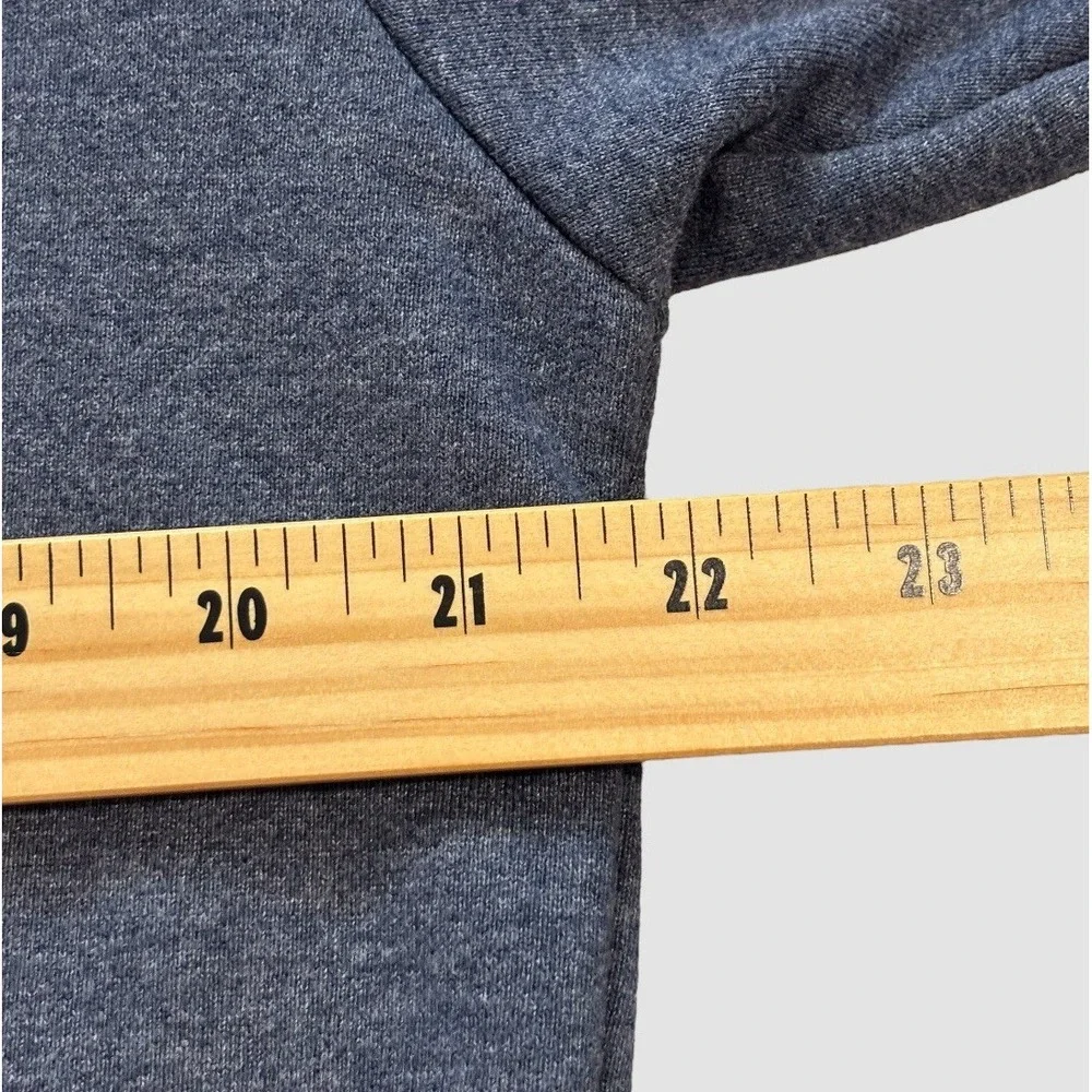 The North Face Men's Medium Blue Hoodie‎ Sweatshirt Kangaroo Pocket
